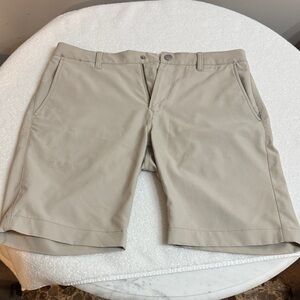 Bonobos Flat Front Beige Golf Shorts